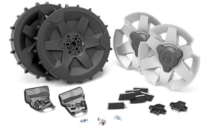 Terräng kit Automower 310,315,315X i gruppen Robotgräsklippare / Tillbehör Automower® / Terränghjul hos Gräsklipparbutiken (5872353-01)