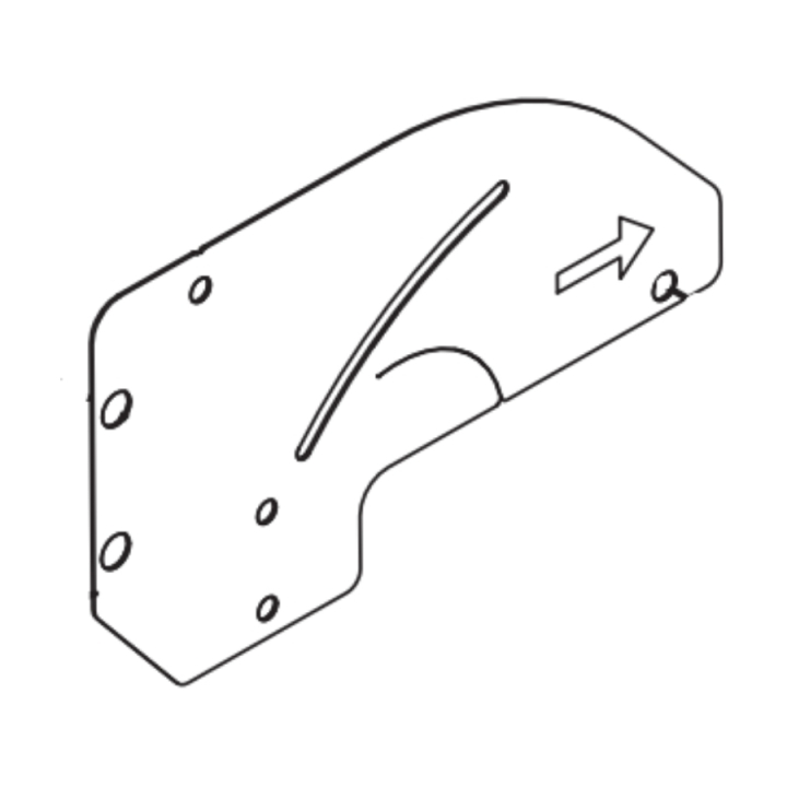 Skydd i gruppen Reservdelar Gräsklippare / Reservdelar Husqvarna Traktorer / ➤ TS modeller / Reservdelar Husqvarna TS 243 hos Gräsklipparbutiken (5874946-01)