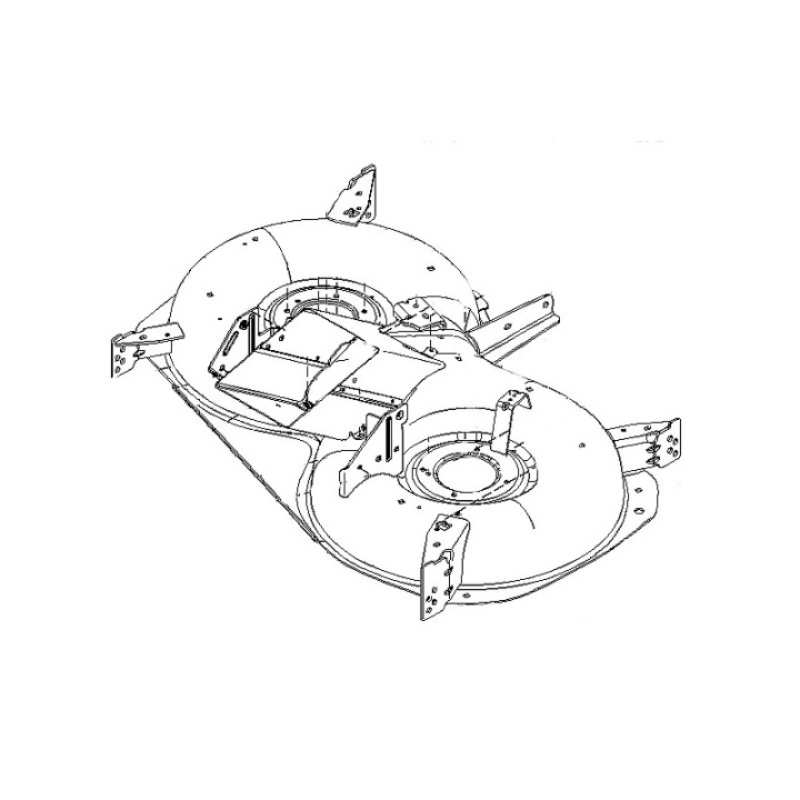 Klippkåpa i gruppen Reservdelar Gräsklippare / Reservdelar Husqvarna Traktorer / ➤ TC modeller / Reservdelar Husqvarna TC 142 hos Gräsklipparbutiken (5876024-01)