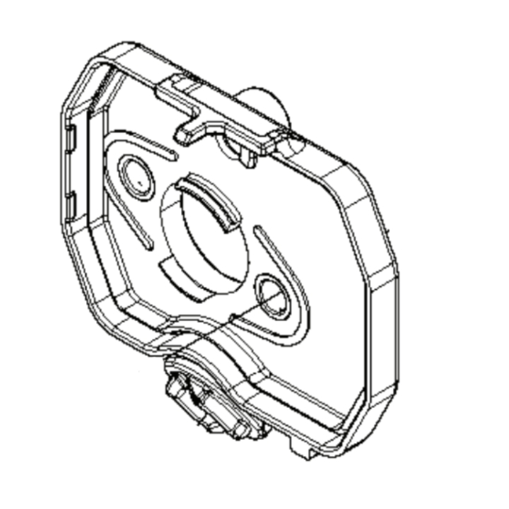 Air Filter Bottom i gruppen  hos Gräsklipparbutiken (5878707-01)