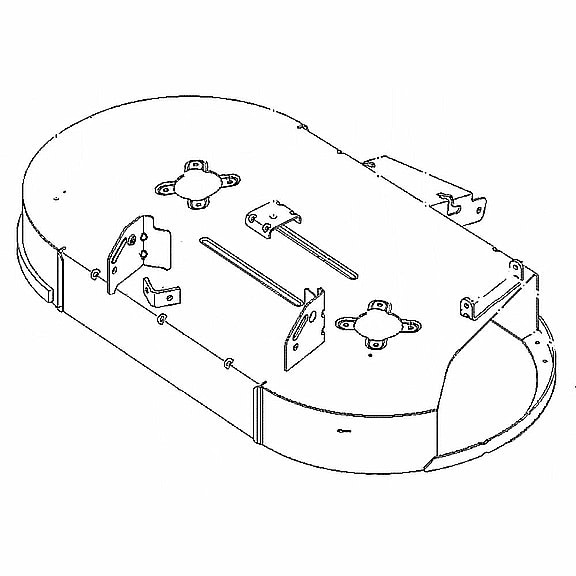 Klippaggregat i gruppen Reservdelar Gräsklippare / Reservdelar Husqvarna Traktorer / ➤ YT & YTH modeller / Reservdelar Husqvarna YTH 2642 TDF hos Gräsklipparbutiken (5879390-01)