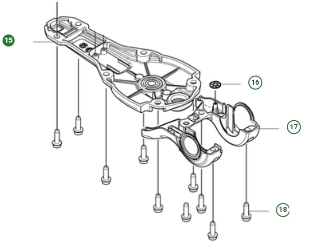 Cover Assy Gear Housing Assy P i gruppen hos Gräsklipparbutiken (5885700-07)