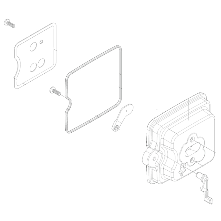 Filter Housing Screen i gruppen  hos Gräsklipparbutiken (5886285-01)