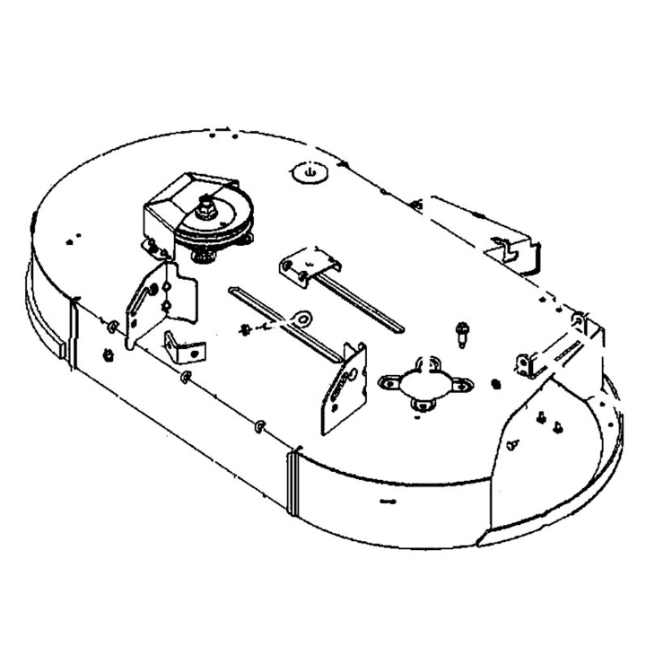 Klippaggregat i gruppen Reservdelar Gräsklippare / Reservdelar Husqvarna Traktorer / ➤ TS modeller / Reservdelar Husqvarna TS 342 hos Gräsklipparbutiken (5888226-01)