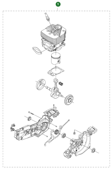 Engine Kit i gruppen hos Gräsklipparbutiken (5889928-02)