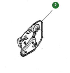 Handlebar Bracket 2Pos Adj, Rh i gruppen Reservdelar Gräsklippare / Reservdelar McCulloch Gå-Bakom Gräsklippare / Reservdelar McCulloch M53-150AP 4x4 hos Gräsklipparbutiken (5891978-03)