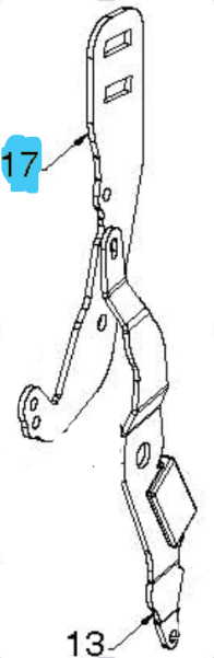 Remhjulsarm i gruppen  hos Gräsklipparbutiken (5892629-02)