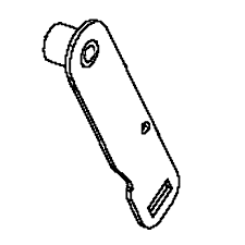 Arm Drive Idler Black Zinc Pla i gruppen  hos Gräsklipparbutiken (5892905-02)