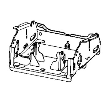 Frame Track Weldment Ms668 Ora i gruppen  hos Gräsklipparbutiken (5893304-02)