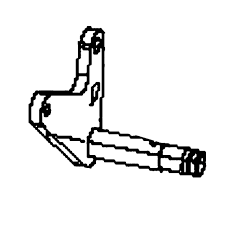 Arm Track Adjuster Weldment Lh i gruppen  hos Gräsklipparbutiken (5893324-01)