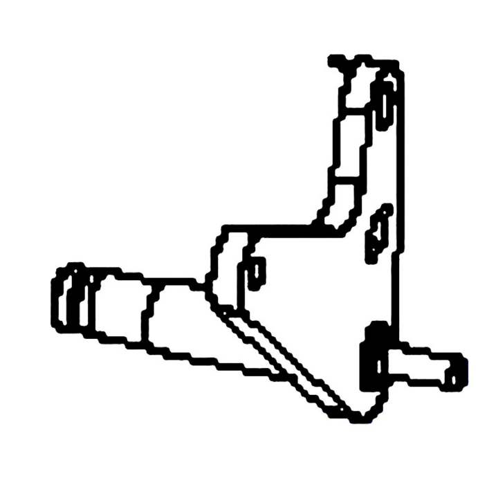 Arm Track Adjuster Weldment Rh i gruppen  hos Gräsklipparbutiken (5893324-02)