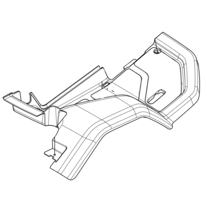 Cover Foot Plate, Höger i gruppen Reservdelar Gräsklippare / Reservdelar Husqvarna Rider / Reservdelar Rider 419 TSX AWD hos Gräsklipparbutiken (5894975-01)