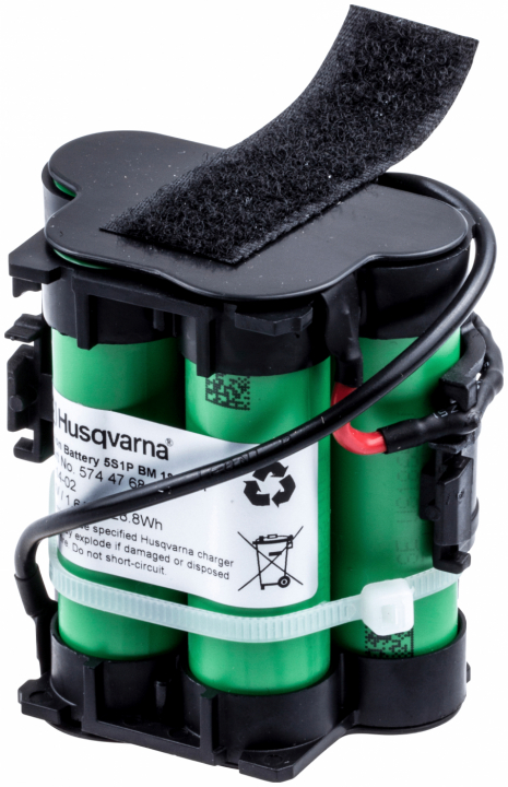 Batteri Automower LI-ION 105/305/308/Gardena R40,R70 i gruppen Robotgräsklippare / Reservdelar Automower® hos Gräsklipparbutiken (5895861-02)