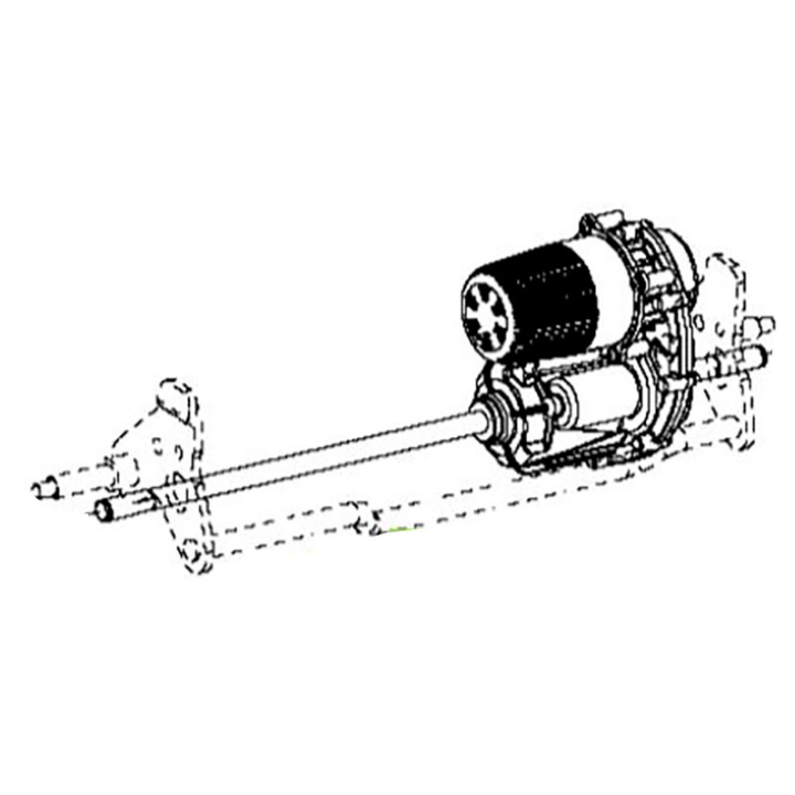 Växellåda i gruppen Reservdelar Gräsklippare / Reservdelar Husqvarna Gå-Bakom Gräsklippare / Reservdelar Husqvarna LE116R hos Gräsklipparbutiken (5897580-01)