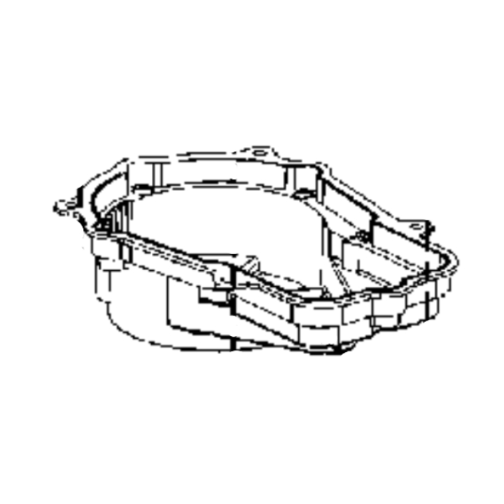 Hus, Botten i gruppen Reservdelar Gräsklippare / Reservdelar Husqvarna Gå-Bakom Gräsklippare / Reservdelar Husqvarna LC 141C hos Gräsklipparbutiken (5897943-01)