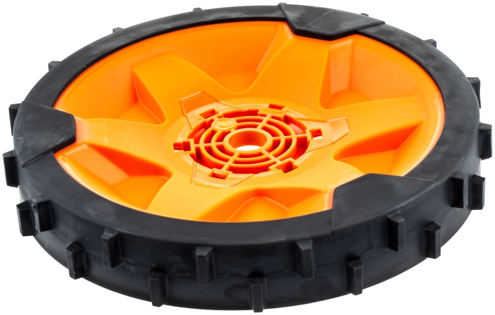HJUL ORANGE Ersatt 590217303 i gruppen hos Gräsklipparbutiken (5902175-03)