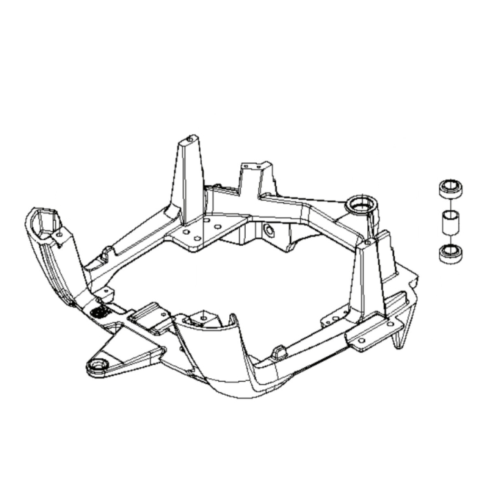 Frame Assy Rear Chassis Black i gruppen Reservdelar Gräsklippare / Reservdelar Jonsered Åkgräsklippare / Reservdelar Jonsered FR 2312 MA hos Gräsklipparbutiken (5902682-02)