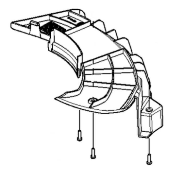 Remskydd i gruppen Reservdelar Gräsklippare / Reservdelar Husqvarna Gå-Bakom Gräsklippare / Reservdelar Husqvarna LC347iVX hos Gräsklipparbutiken (5908004-01)
