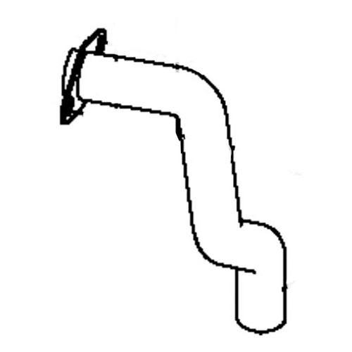 Avgasrör Loncin 452 T i gruppen Reservdelar Gräsklippare / Reservdelar Husqvarna Traktorer / ➤ TS modeller / Reservdelar Husqvarna TS 142 L hos Gräsklipparbutiken (5908647-01)