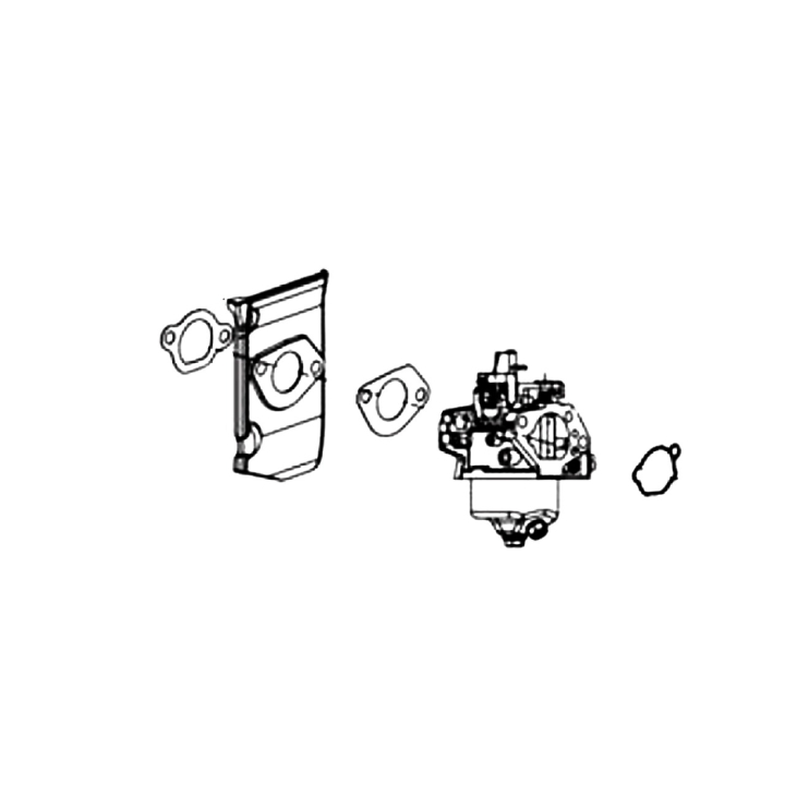 Service Kit Carburetor Kit i gruppen Reservdelar Gräsklippare / Reservdelar Husqvarna Traktorer / ➤ TS modeller / Reservdelar Husqvarna TS 138 M hos Gräsklipparbutiken (5909037-01)