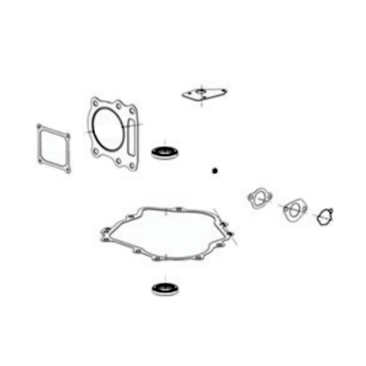 Service Kit Gasket And Seal Ki i gruppen Reservdelar Gräsklippare / Reservdelar Husqvarna Traktorer / ➤ TS modeller / Reservdelar Husqvarna TS 138 M hos Gräsklipparbutiken (5909042-01)