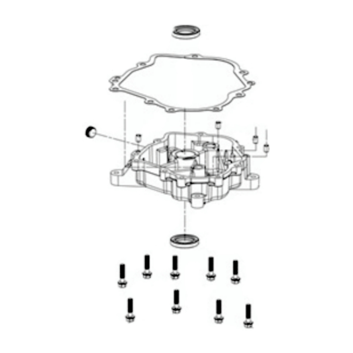 Service Kit Kit,Crankcase,Cove i gruppen Reservdelar Gräsklippare / Reservdelar Husqvarna Traktorer / ➤ TS modeller / Reservdelar Husqvarna TS 138 M hos Gräsklipparbutiken (5909679-01)