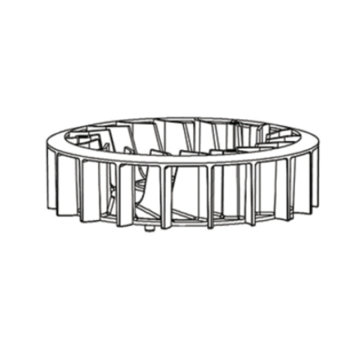 Service Kit Kit,Impeller (Kit i gruppen Reservdelar Gräsklippare / Reservdelar Husqvarna Traktorer / ➤ TS modeller / Reservdelar Husqvarna TS 138 L hos Gräsklipparbutiken (5909923-01)