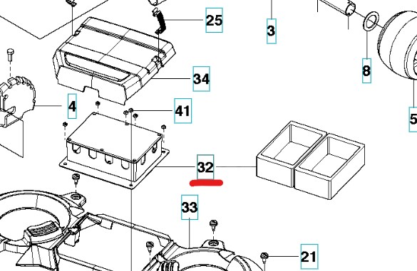 MOTORKONTROLL ENHET, KLIPPDECK i gruppen hos Gräsklipparbutiken (5914572-01)