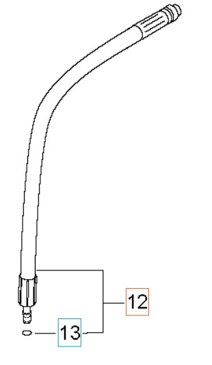 Hose Connector Sp i gruppen  hos Gräsklipparbutiken (5926176-13)