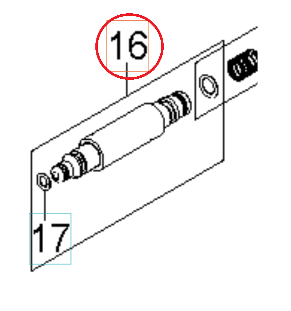Quick Coupling Outlet Insert i gruppen  hos Gräsklipparbutiken (5926176-75)