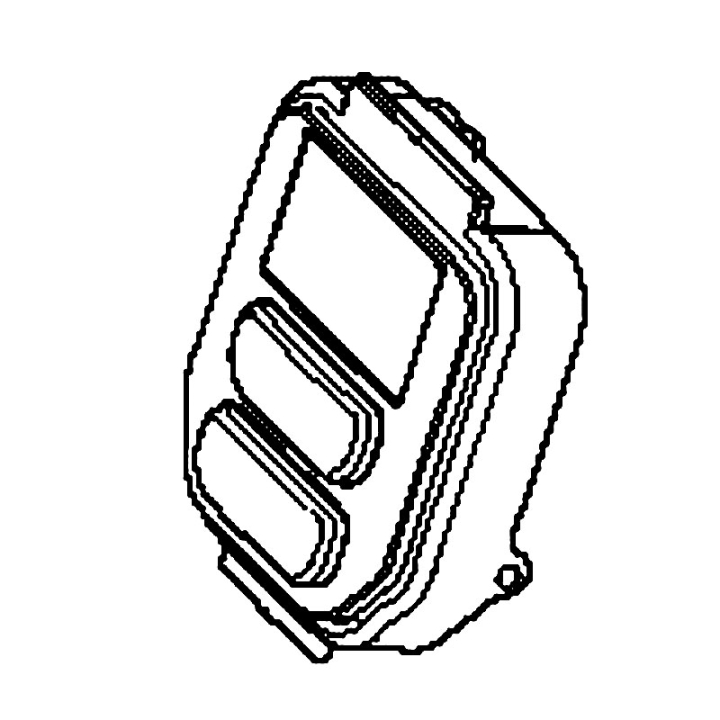 Control Panel Medium 2 Button i gruppen hos Gräsklipparbutiken (5926478-03)