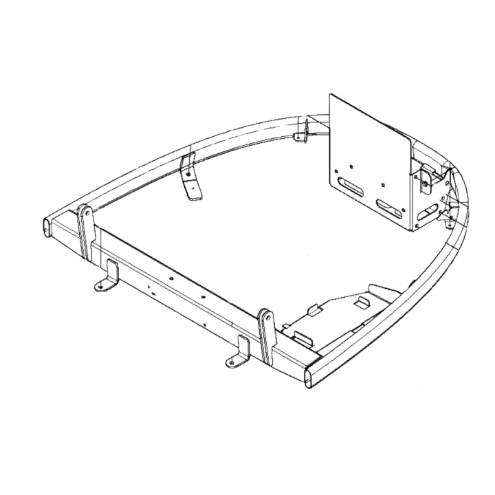 Motorram i gruppen Reservdelar Gräsklippare / Reservdelar Husqvarna Rider / Reservdelar Husqvarna P524 EFI hos Gräsklipparbutiken (5926516-01)
