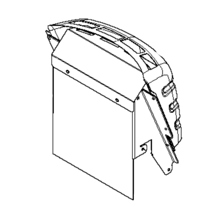 Värmeskydd i gruppen Reservdelar Gräsklippare / Reservdelar Husqvarna Rider / Reservdelar Husqvarna P524 EFI hos Gräsklipparbutiken (5927238-01)