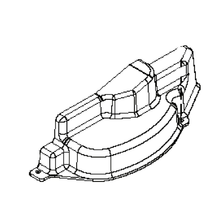 Guard 97Crd Rh Mandrel Cover i gruppen Reservdelar Gräsklippare / Reservdelar Husqvarna Traktorer / ➤ TC modeller / Reservdelar Husqvarna TC 238 TX hos Gräsklipparbutiken (5928481-01)
