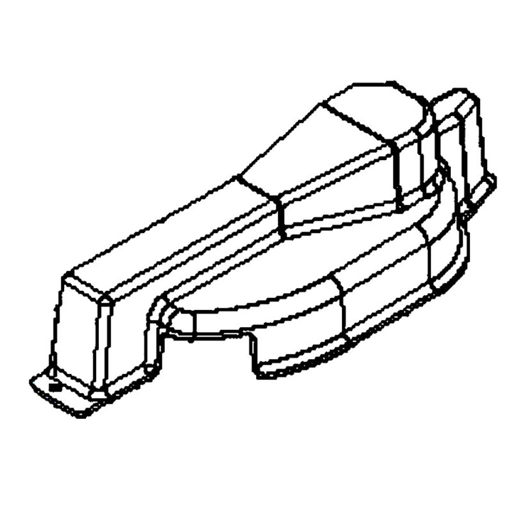 Guard 107 Crd Rh Mandrel Cover i gruppen Reservdelar Gräsklippare / Reservdelar Husqvarna Traktorer / ➤ TC modeller / Reservdelar Husqvarna TC 342 hos Gräsklipparbutiken (5928657-01)