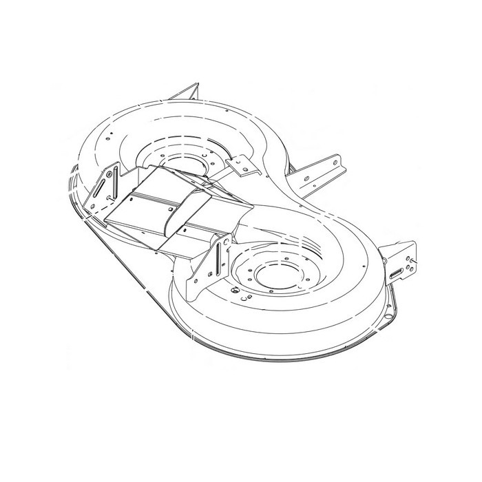 Service Kit Deck Shell i gruppen Reservdelar Gräsklippare / Reservdelar Husqvarna Traktorer / ➤ TC modeller / Reservdelar Husqvarna TC 238 T hos Gräsklipparbutiken (5929700-01)