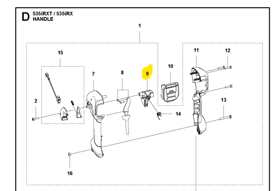 Throttle Control Assy - i gruppen  hos Gräsklipparbutiken (5930443-02)