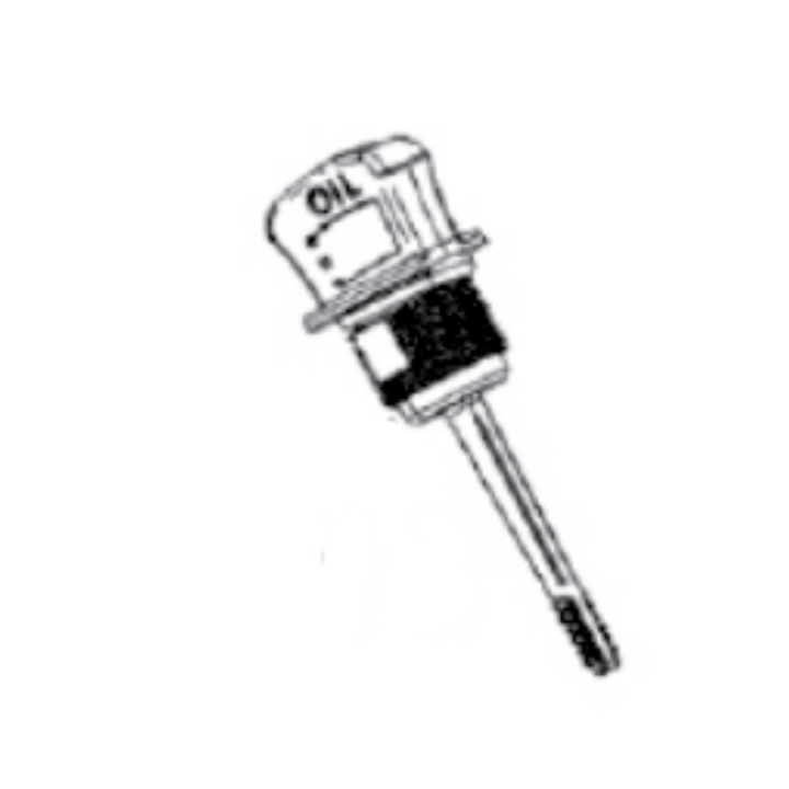 Dipstick Rvm120 Dipstick i gruppen Reservdelar Gräsklippare / Reservdelar till Motorer / Reservdelar RATO RVM120 hos Gräsklipparbutiken (5930549-01)