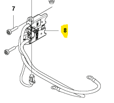Wiring Assy Power Brushcutter i gruppen  hos Gräsklipparbutiken (5930839-01)