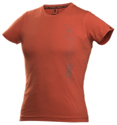 Husqvarna Xplorer T-shirt Kortärmad Bronsorange DAM i gruppen Skog och Trädgårdsprodukter / Husqvarna Kläder/Skyddsutrustning / Husqvarna Xplorer Fritidskläder hos Gräsklipparbutiken (5932526-42)