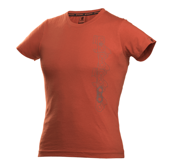 Husqvarna Xplorer T-shirt Kortärmad Bronsorange DAM i gruppen Skog och Trädgårdsprodukter / Husqvarna Kläder/Skyddsutrustning / Husqvarna Xplorer Fritidskläder hos Gräsklipparbutiken (5932526-46)