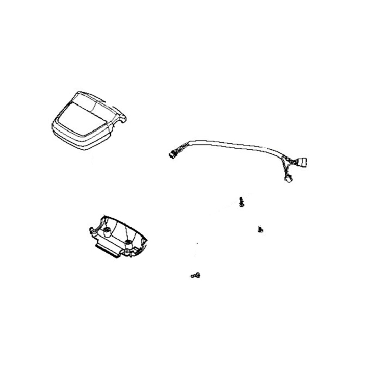 Kontrollpanel Assy Lb146I Le12 i gruppen Reservdelar Gräsklippare / Reservdelar Husqvarna Gå-Bakom Gräsklippare / Reservdelar Husqvarna LE121P hos Gräsklipparbutiken (5933007-01)