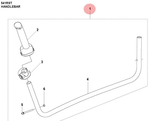 Handtag Komplett i gruppen  hos Gräsklipparbutiken (5933047-01)
