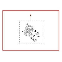 Bridge Assy 331R/Rb 333R/Rb i gruppen  hos Gräsklipparbutiken (5936598-02)