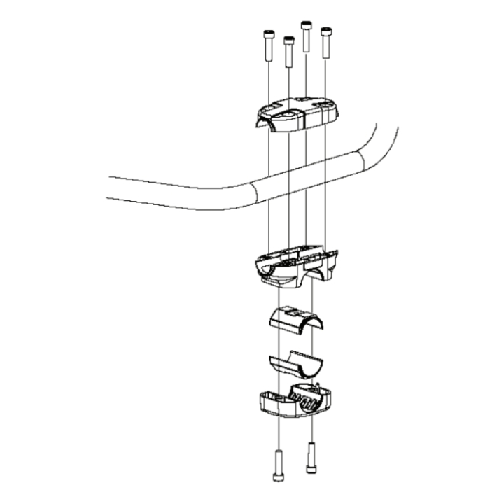 Handle Bracket 31R/33R i gruppen  hos Gräsklipparbutiken (5938254-01)