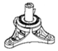 Bearing Housing Assy Cutting D i gruppen  hos Gräsklipparbutiken (5938446-01)