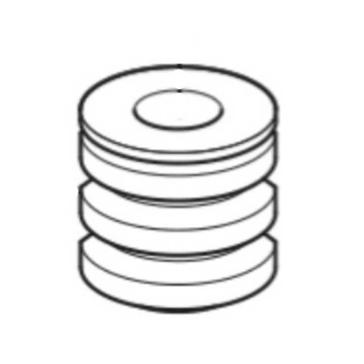 Damper Sätesdämpare i gruppen Reservdelar Gräsklippare / Reservdelar Husqvarna Rider / Reservdelar Rider 419 TSX AWD hos Gräsklipparbutiken (5938793-01)