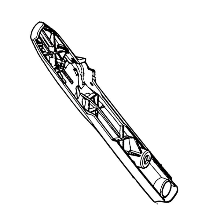 Cover Front Handle Heat 5939110-01 i gruppen hos Gräsklipparbutiken (5939110-01)