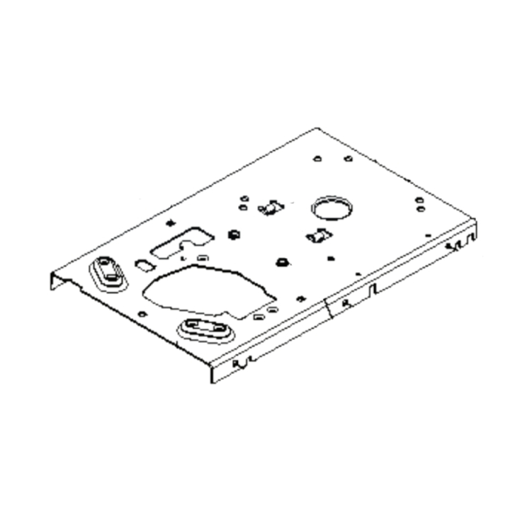 Plate Engine 10 Ga Pnt Black M i gruppen Reservdelar Gräsklippare / Reservdelar Husqvarna Traktorer / ➤ TC modeller / Reservdelar Husqvarna TC 342 hos Gräsklipparbutiken (5939444-02)
