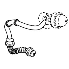 Fuel Hose Purge Out 5939764-01 i gruppen  hos Gräsklipparbutiken (5939764-01)
